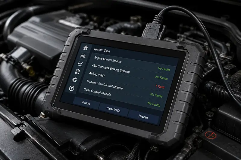 Diagnostics and fault finding